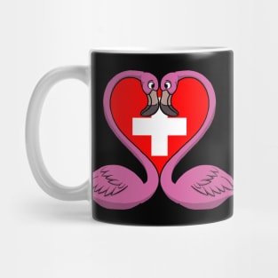 Flamingo Switzerland Mug